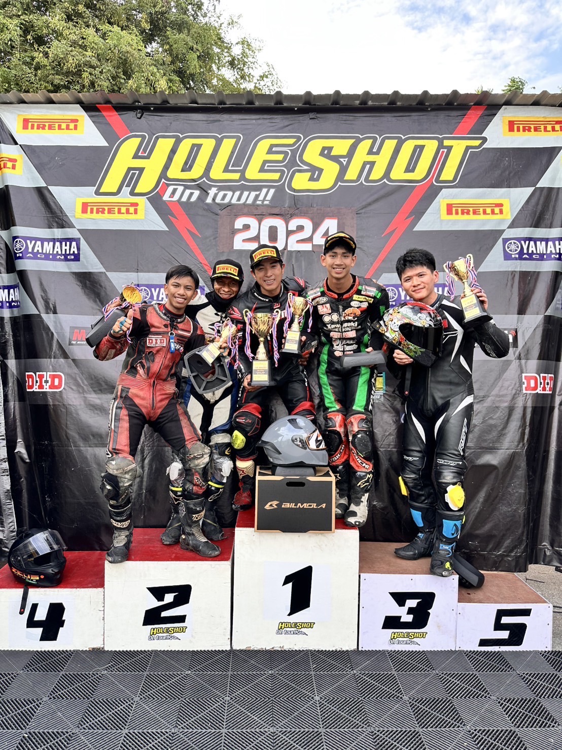 รายการแข่งขัน Holeshot On Tour 2024 Round2 สนามแข่งรถโคราชเซอร์กิต Race1-2